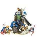 Figura Hatake Kakashi Dog Gecko 37cm / Naruto Shippuden