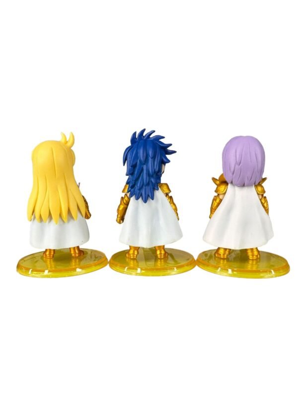 Figuras Coleccionables X6 Caballeros Del Zodiaco - Imagen 4