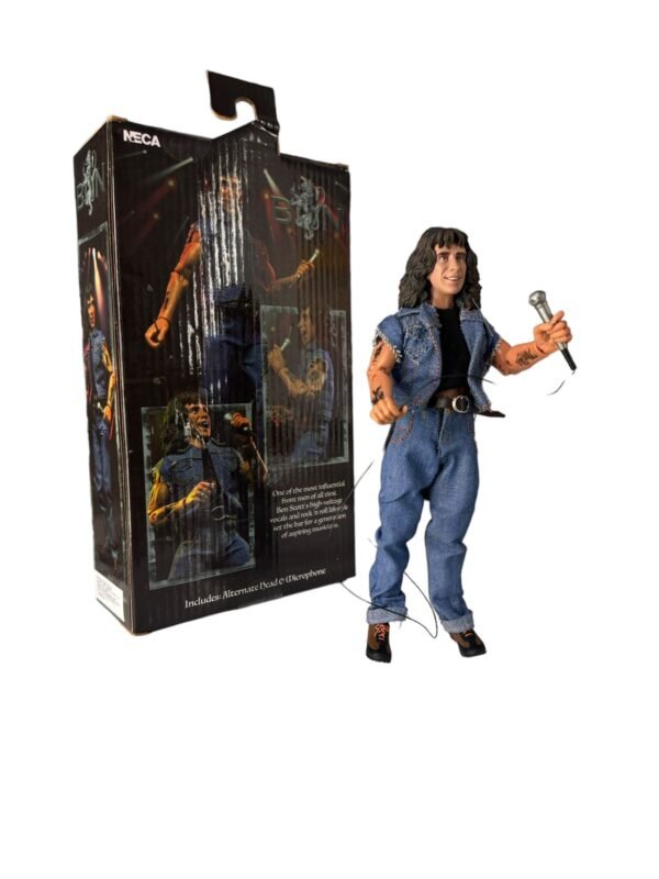 Figura Articulada Rock Ac 17cm /dc Bon Scott