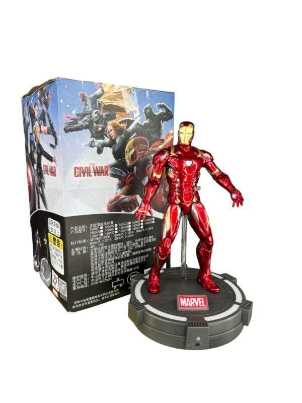 Figura Tipo Lampara Iron Man 17cm  Marvel