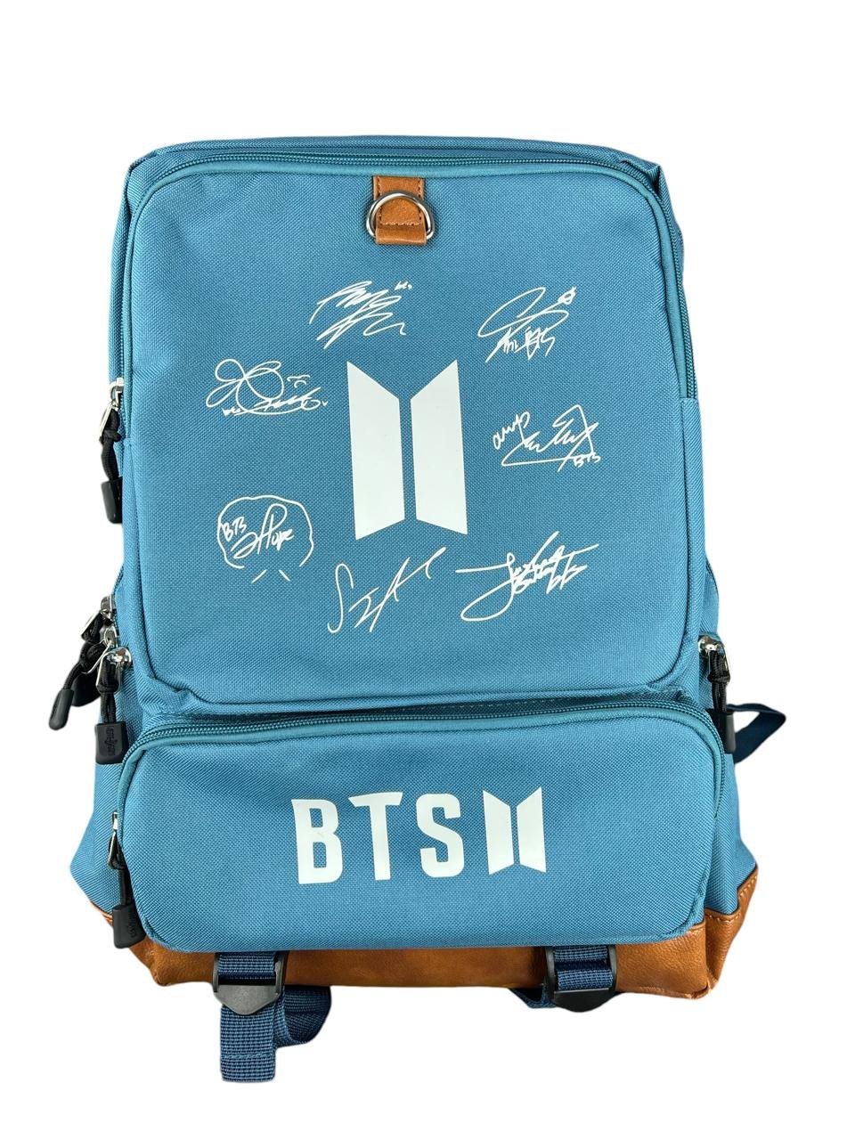 Maleta Azul Autografiada Bts