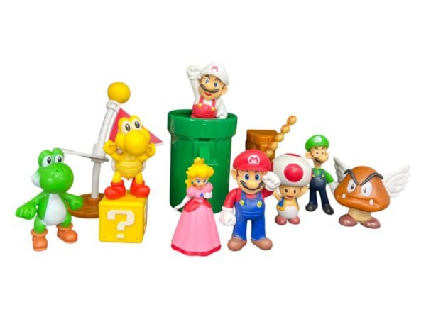 Figuras Coleccionables Mario Bros X12