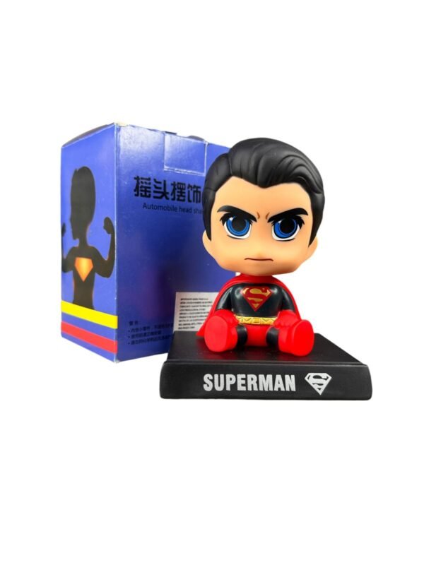 Figura Mueve Cabeza Superman 13cm / Super Héroes