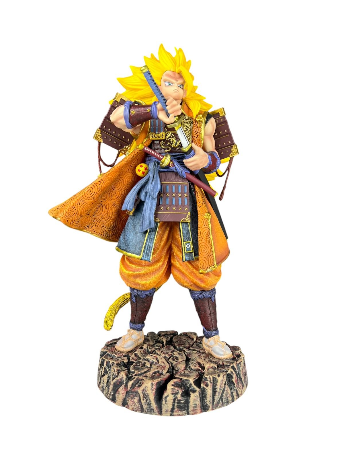 Figura Goku Super Sayayin Fase 3 Samurai 30cm / Dragon Ball - Imagen 2