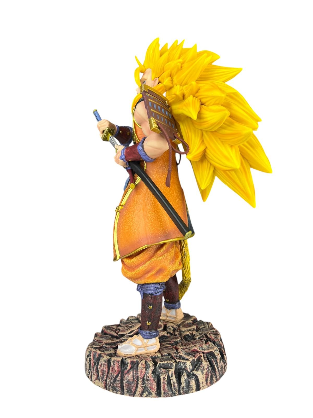 Figura Goku Super Sayayin Fase 3 Samurai 30cm / Dragon Ball - Imagen 3