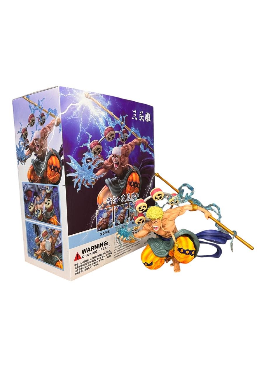 Figura Enel Con Cambio De Cabeza 18cm/ One Piece