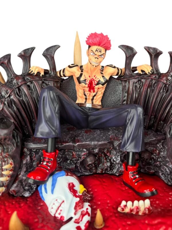 Figura Sukuna En Trono 26cm Jujutsu Kaisen - Imagen 5