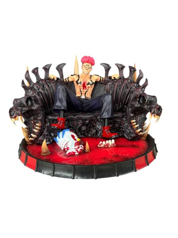 Figura Sukuna En Trono 26cm Jujutsu Kaisen - Imagen 2