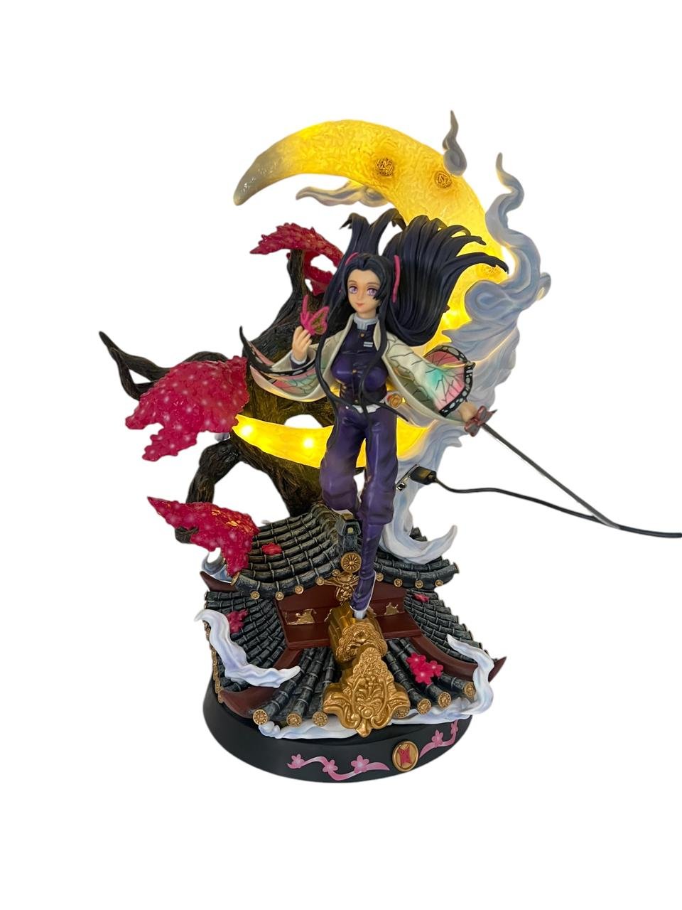 Figura Tipo Lampara Shinobu Luna 39cm Demon Slayer - Imagen 4