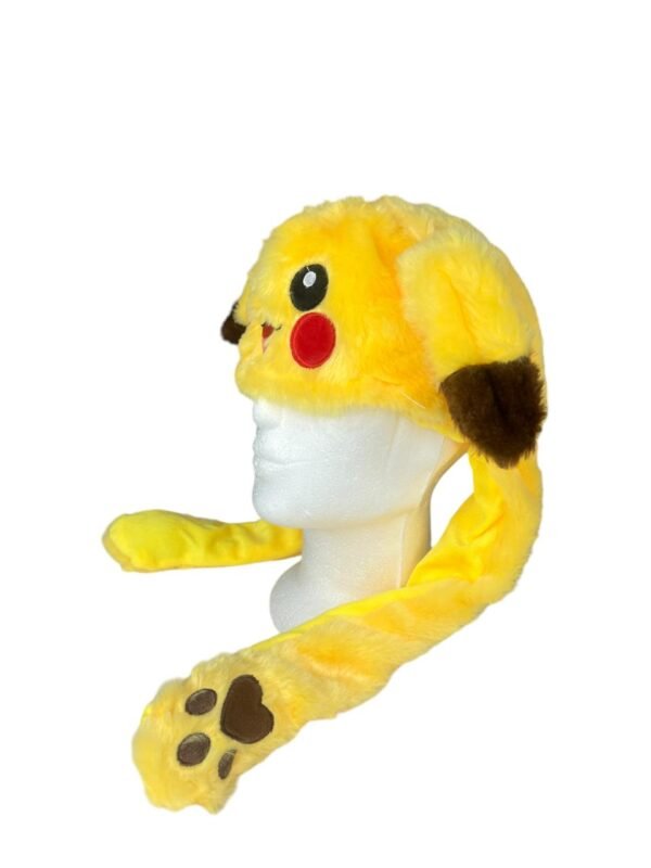 Gorro Mueve Orejas Con Luces Pikachu - Imagen 3