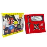 Set Metálico Naruto Bandana + Kunai + Anillo + Dije