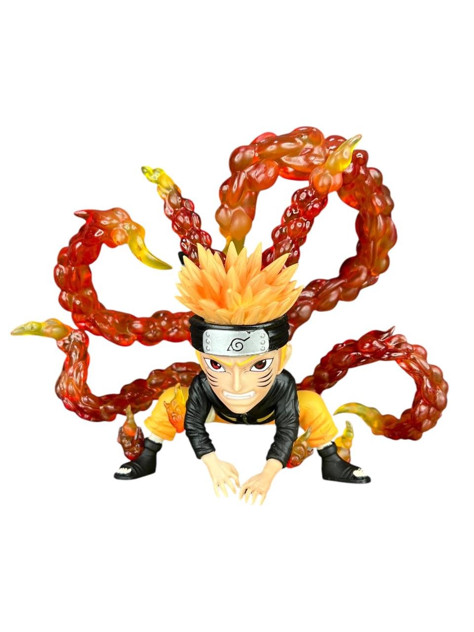 Figura Naruto Uzumaki 14cm Bestia Cuatro Colas - Imagen 2