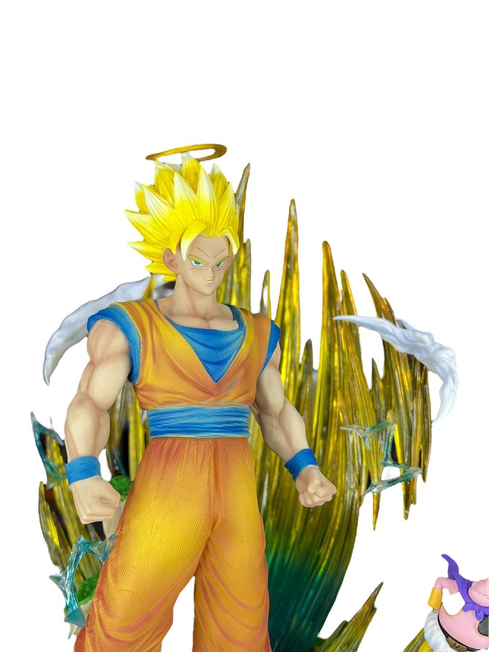 Figura Goku Super Saiyan 3 Cambia Cabeza 33cm Dragon Ball - Imagen 7