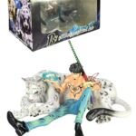 Figura Trafalgar D. Ley Snow Leopard 12cm One Piece