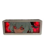 Lampara Mesa De Noche (light Box) Ganyu - Genshin Impact