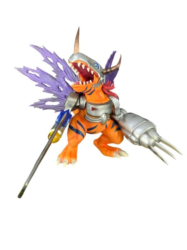Figura Metal Greymon 27cm - Digimon