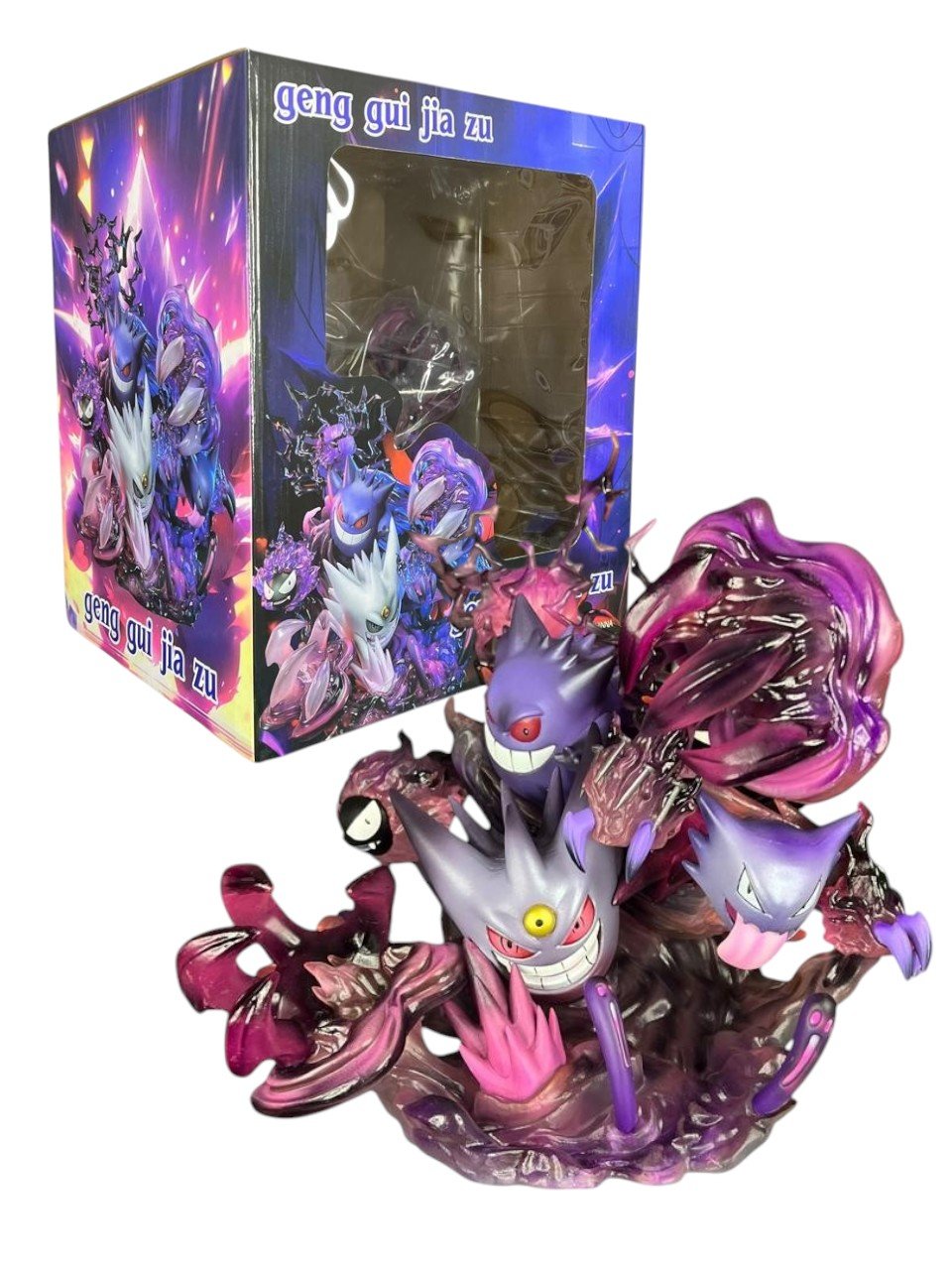 Figura Tipo Lampara Gengar Venusaur Evolution 29cm Pokemon