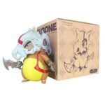 Figura Cubone Armadura 12cm Pokémon