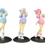 Figura Rem - Ram - Emilia 14cm Re:zero