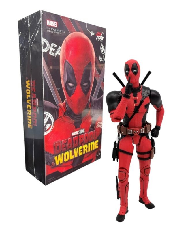 Figura Articulada Deadpool 18cm - Deadpool X Wolverine