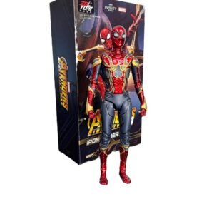 Figura Articulada Iron Spider 18cm - Spiderman