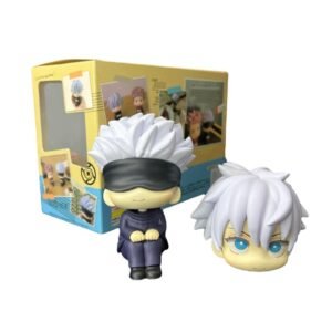 Figura Satoru Gojo 11cm Cabeza Intercambiable-jujutsu Kaisen