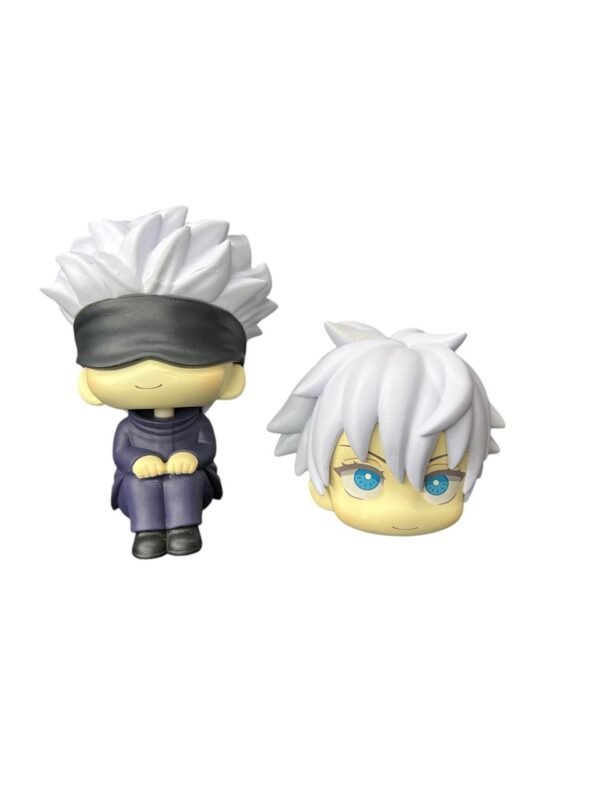 Figura Satoru Gojo 11cm Cabeza Intercambiable-jujutsu Kaisen - Imagen 5