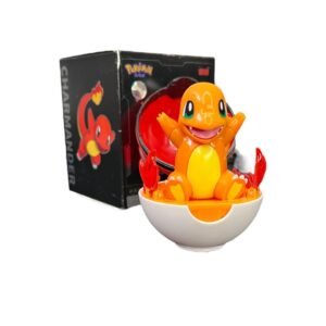 Figura Charmander En Pokebola 12cm- Pokémon