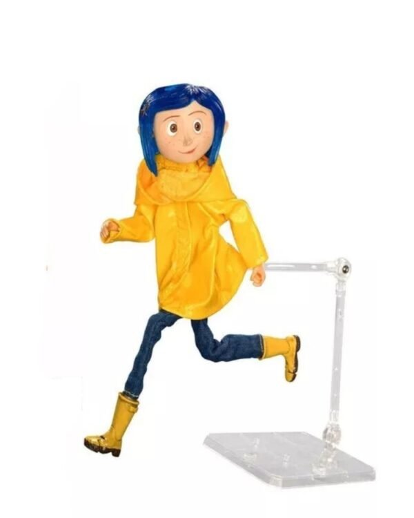 Figura Articulada Coraline Traje De Lluvia 20cm