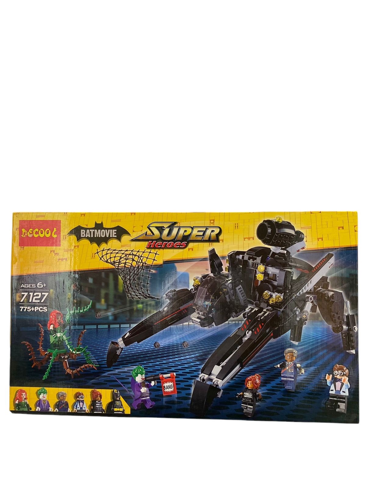 Lego Batman The Scuttler Vs Joker And Poison Ivy Building Blocks 775pcs