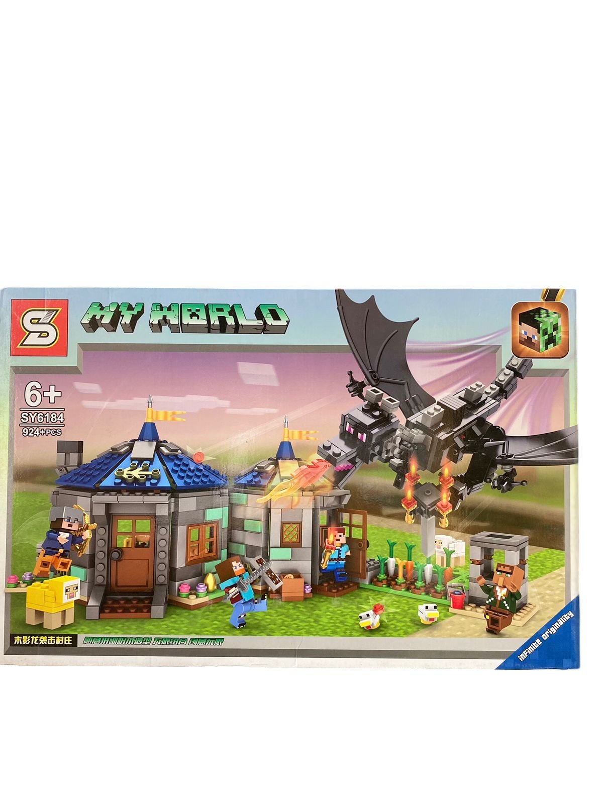 Lego Constructor Minecraft Dragon 924 pcs