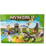 Minecraft Lucha con el dragón 430pcs