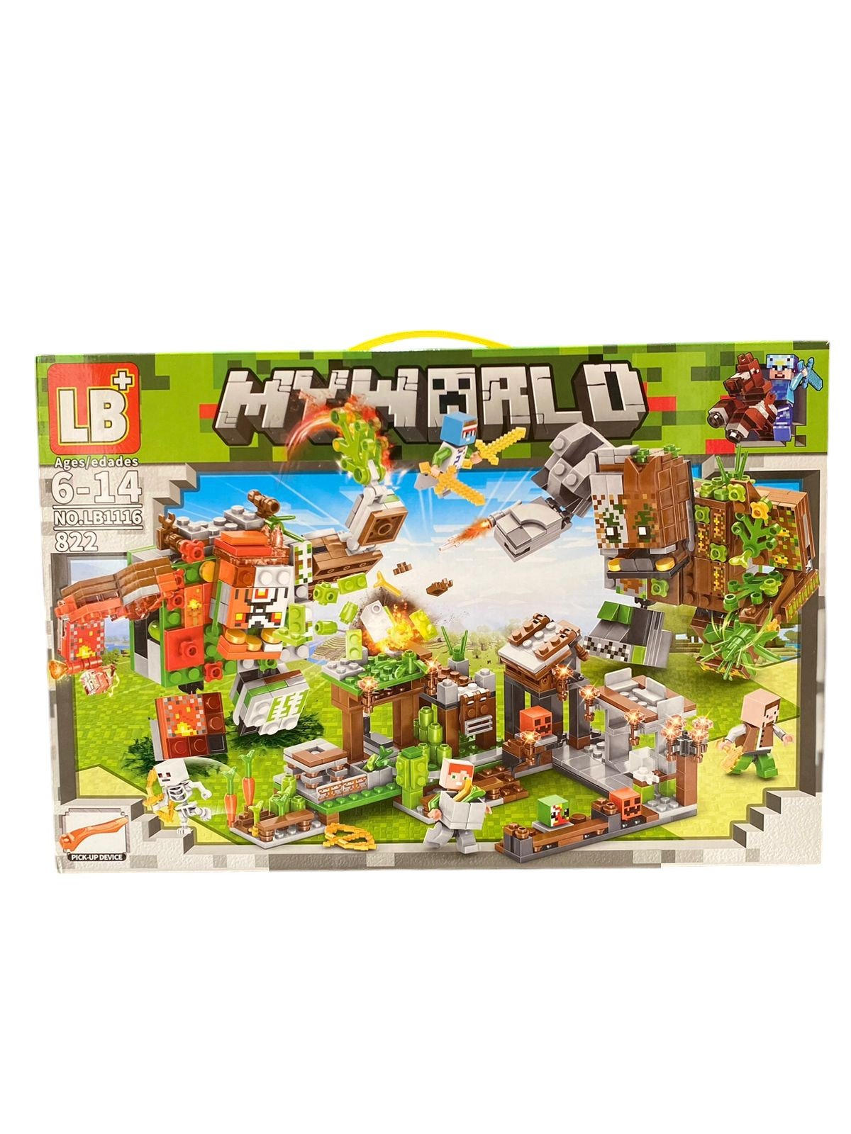 Lego Minecraft golems 822pcs