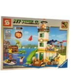 Lego Minecraft Faro En La Playa 607 pcs