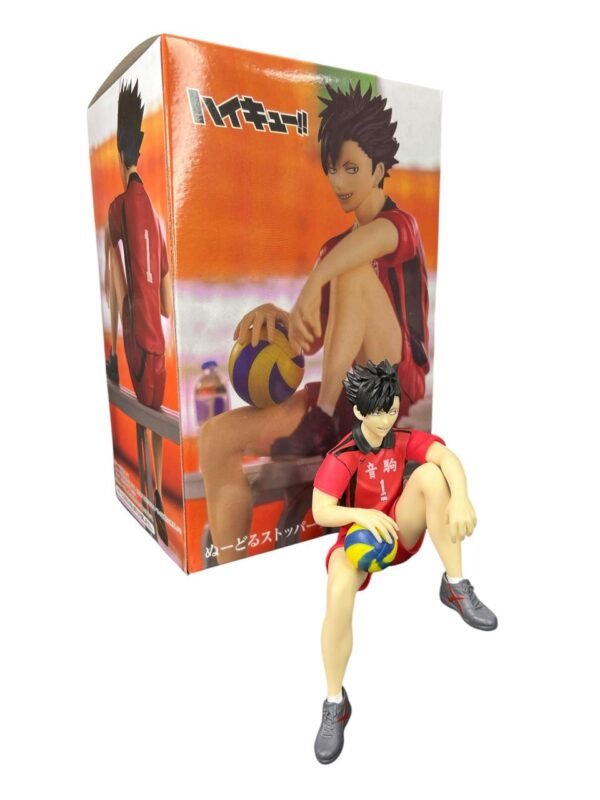 Figura Tetsuro Kuroo Sentado 10cm - Haikyuu