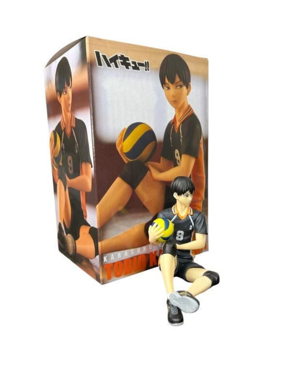 Figura Tobio Kageyama Sentado 10cm - Haikyuu