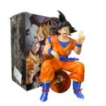Figura Goku Sentado En Esfera De 4 Estrellas - Dragon Ball
