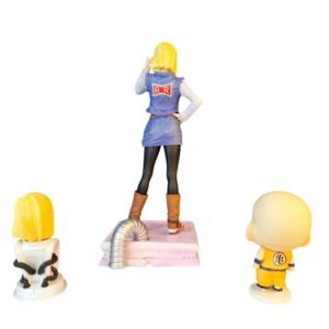 Figura Androide 18 Y Krilin 29cm - Dragon Ball Z - Imagen 4