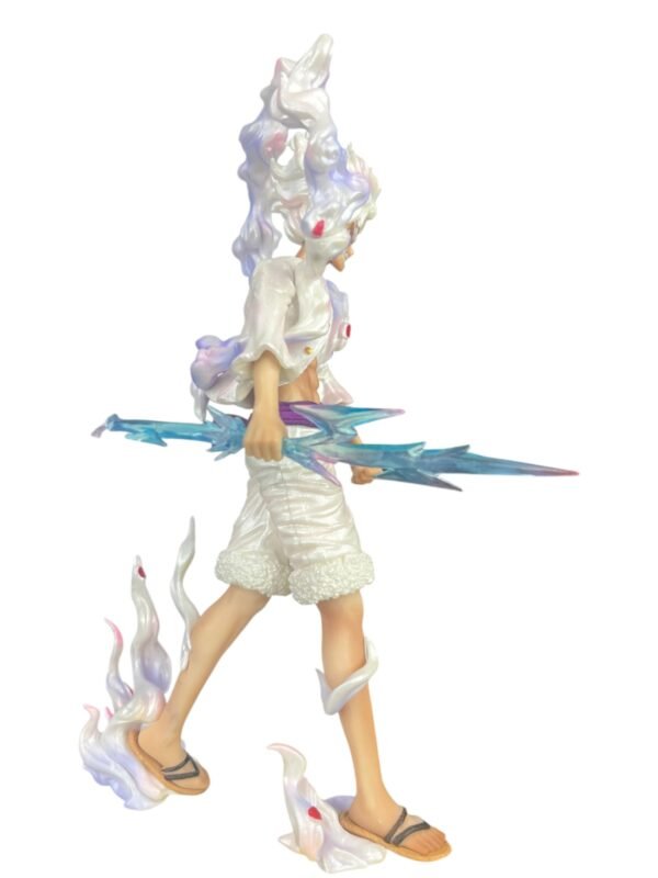 Figura Luffy Gear 5 23 Cm Cambio De Mano One Piece - Imagen 4