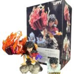 Figura Luffy Gear 4 Cambio De Cabeza De 12,5 Cm One Piece