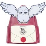 Maleta / Morral Rojo Hedwig Buho Harry Potter