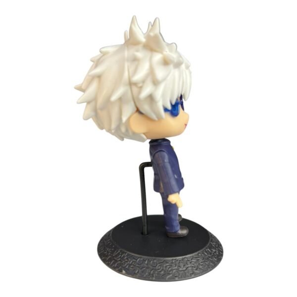 Mini Figura Gojo Satoru Sacando La Lengua10cm Jujutsu Kaisen - Imagen 2