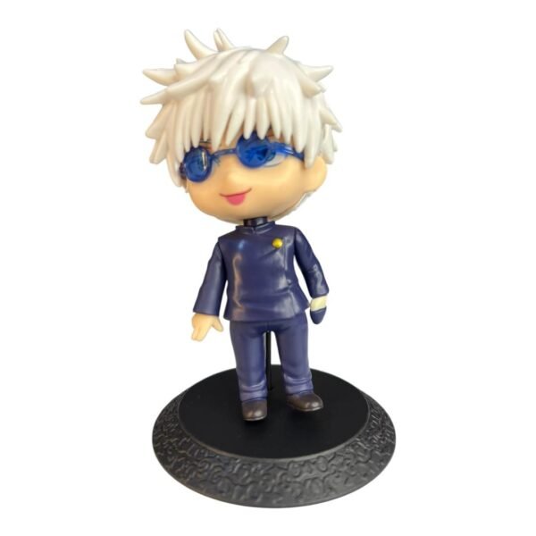 Mini Figura Gojo Satoru Sacando La Lengua10cm Jujutsu Kaisen