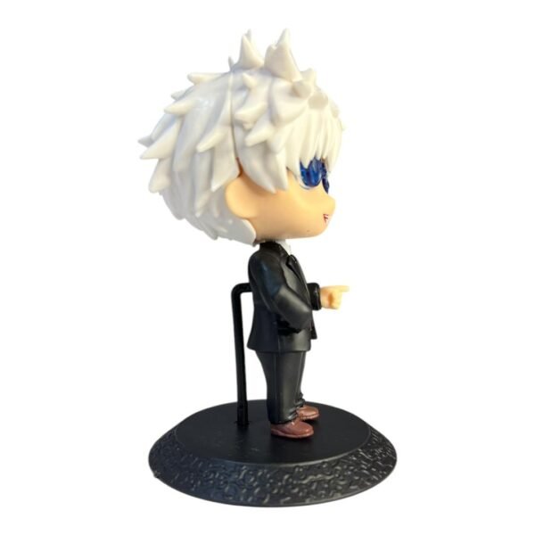 Mini Figura Gojo Satoru Sonriendo 10cm Jujutsu Kaisen - Imagen 3