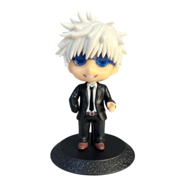 Mini Figura Gojo Satoru Sonriendo 10cm Jujutsu Kaisen