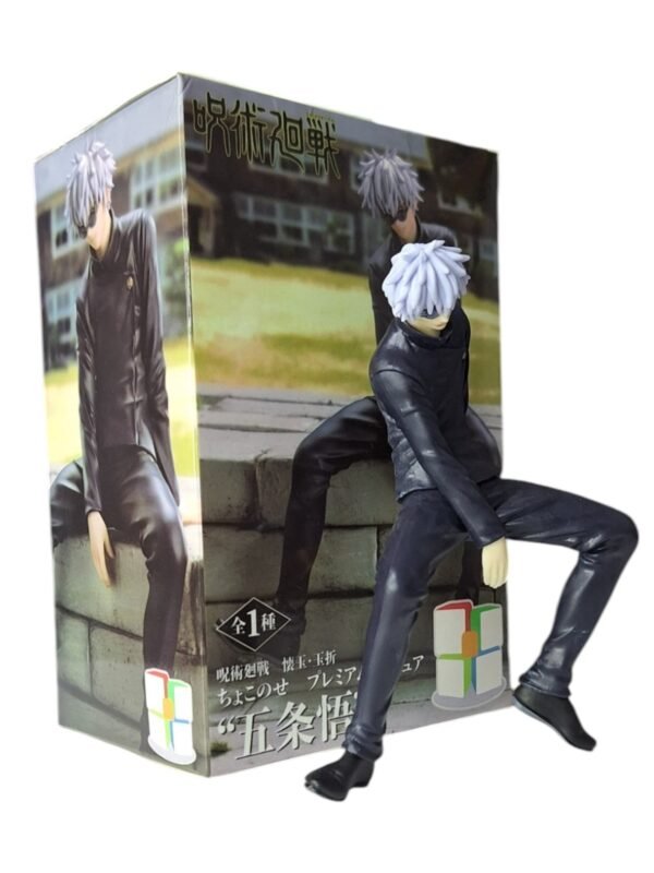 Figura Gojo 14 Cm Sentado Jujutsu Kaisen
