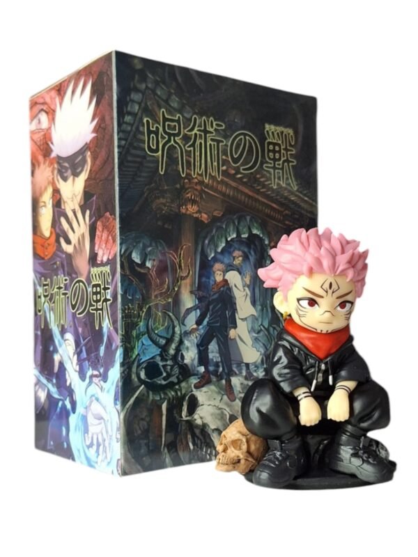 Figura Sukuna Sentado 13 Cm Jujutsu Kaisen