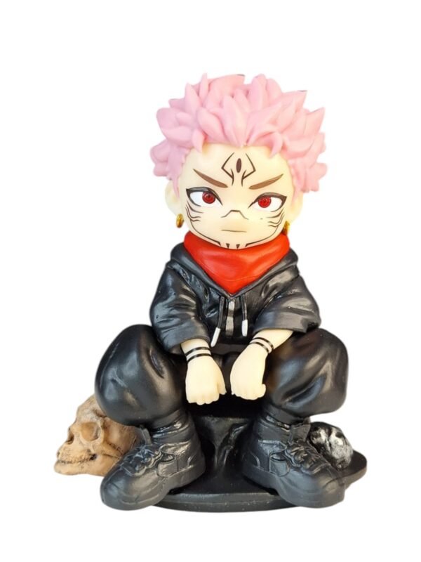 Figura Sukuna Sentado 13 Cm Jujutsu Kaisen - Imagen 2
