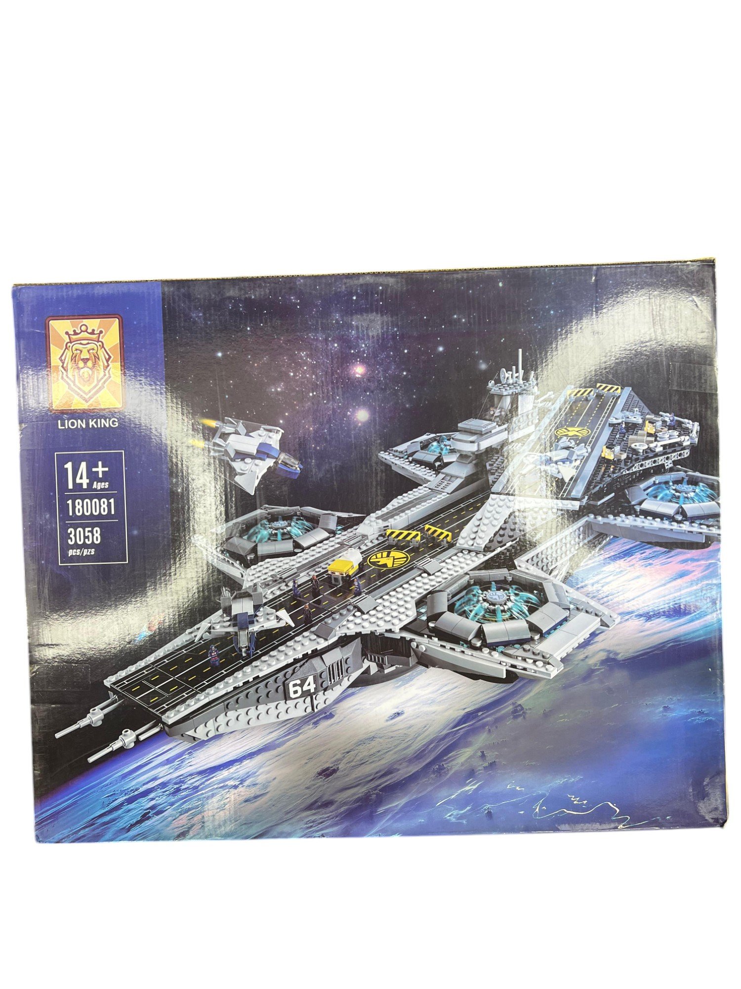 Lego Helicarrier Shield Star Wars 3058 pcs