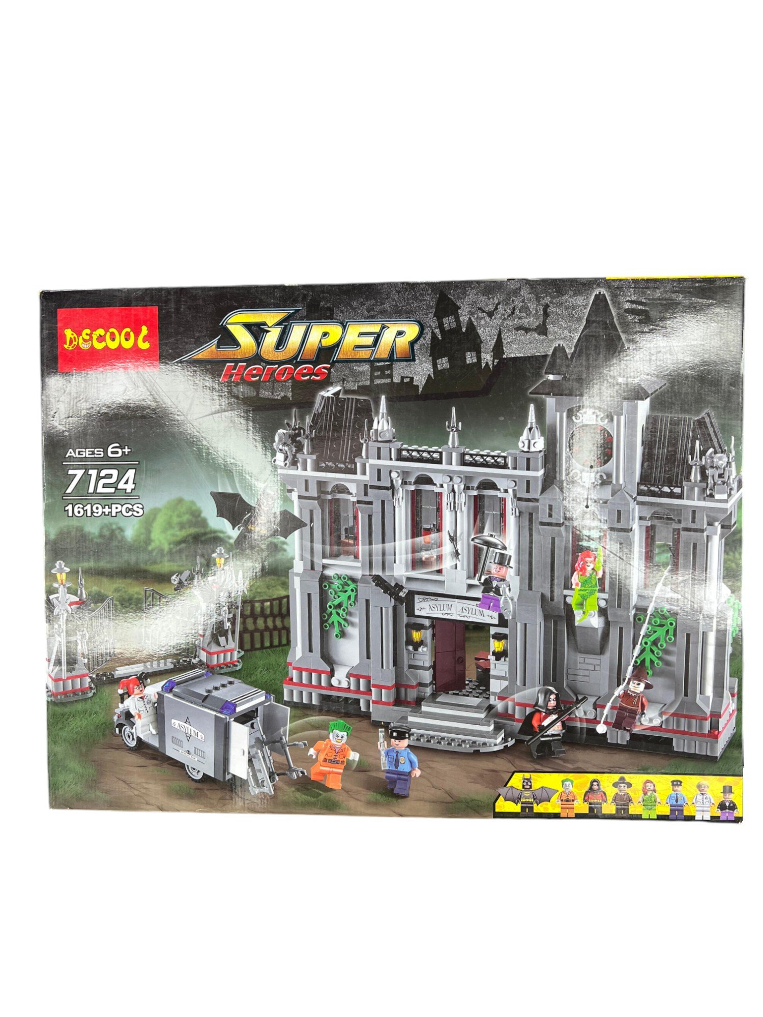 Lego Asilo Arkham Batman 1619 Pcs